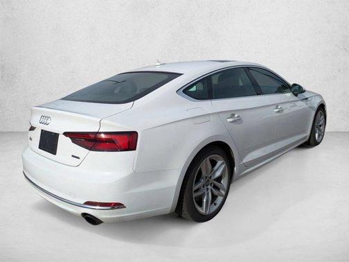 Ibis White 2019 Audi A5 45 Premium