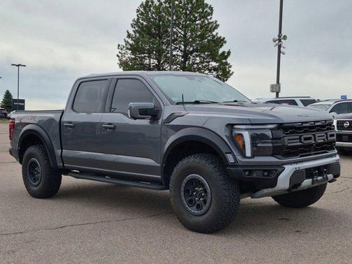 Carbonized Gray Metallic 2025 Ford F-150 Raptor
