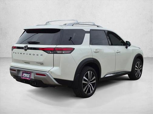 Pearl White Tricoat 2024 Nissan Pathfinder Platinum 4WD