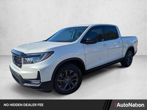 Platinum White Pearl 2023 Honda Ridgeline Sport