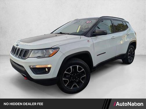 White Clearcoat 2021 Jeep Compass Trailhawk