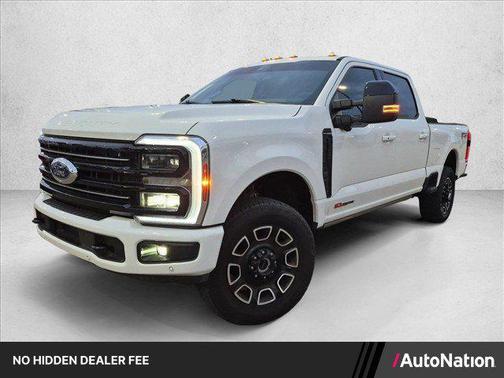 Star White Metallic Tri-Coat 2026 Ford F-350 Platinum