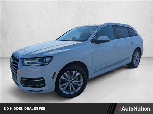 Glacier White Metallic 2019 Audi Q7 45 Premium