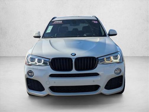 Alpine White 2016 BMW X3 xDrive35i