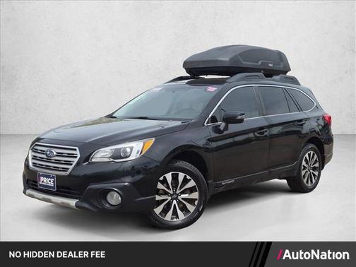 Crystal Black Silica 2015 Subaru Outback 2.5i Limited