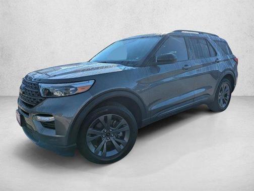 Carbonized Gray Metallic 2023 Ford Explorer XLT