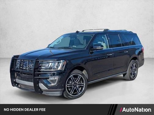 Antimatter Blue Metallic 2021 Ford Expedition Max Limited