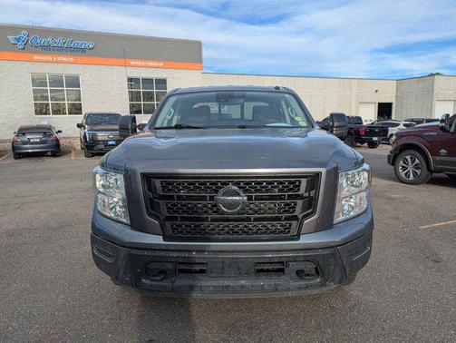 Gun Metallic 2021 Nissan Titan SV
