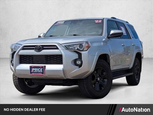 Classic Silver Metallic 2022 Toyota 4Runner SR5