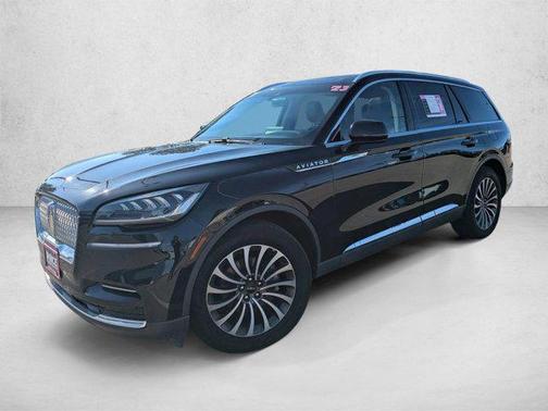 Infinite Black Metallic Clearcoat 2023 Lincoln Aviator Reserve AWD