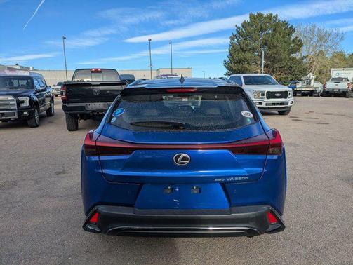 Ultrasonic Blue Mica 2.0 with Obsidian Roof 2024 Lexus UX 250h F Sport