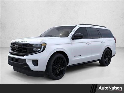 Star White Metallic Tri-Coat 2026 Ford Expedition Platinum