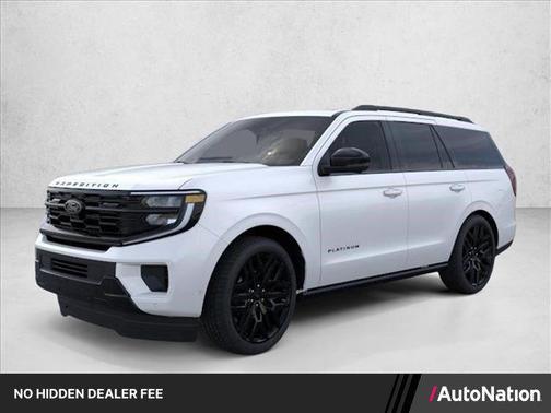 Star White Metallic Tri-Coat 2026 Ford Expedition Platinum