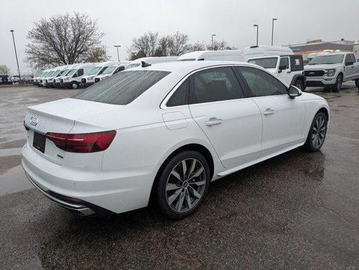 White 2021 Audi A4 40 Premium