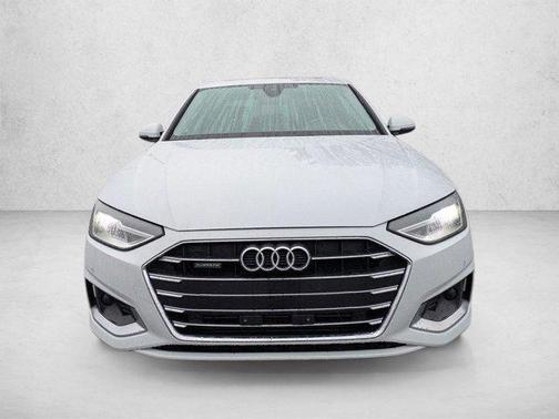 White 2021 Audi A4 40 Premium