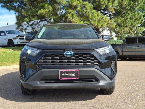 Midnight Black Metallic 2024 Toyota RAV4 Hybrid LE