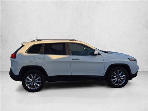 Bright White Clearcoat 2016 Jeep Cherokee Limited