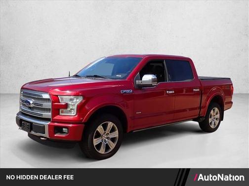 Ruby Red Metallic Tinted Clearcoat 2015 Ford F-150 Platinum