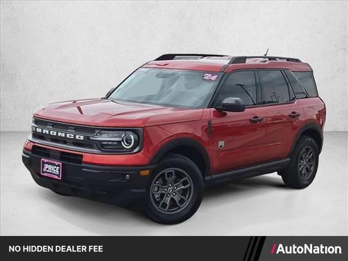 Hot Pepper Red Metallic Tinted Clearcoat 2024 Ford Bronco Sport Big Bend