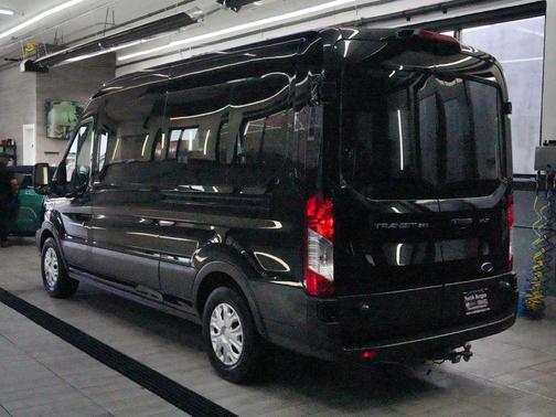 Shadow Black 2018 Ford Transit-350 XLT
