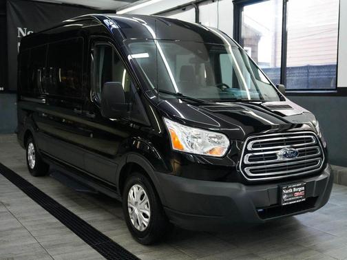 Shadow Black 2018 Ford Transit-350 XLT