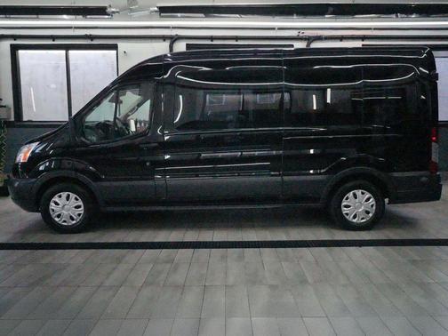 Shadow Black 2018 Ford Transit-350 XLT