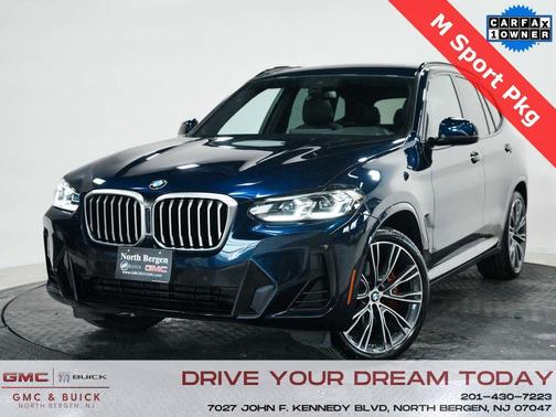 Tanzanite Blue II Metallic 2023 BMW X3 xDrive30i