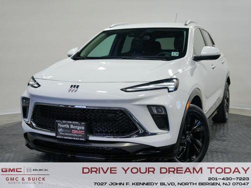 Summit White 2025 Buick Encore GX Sport Touring