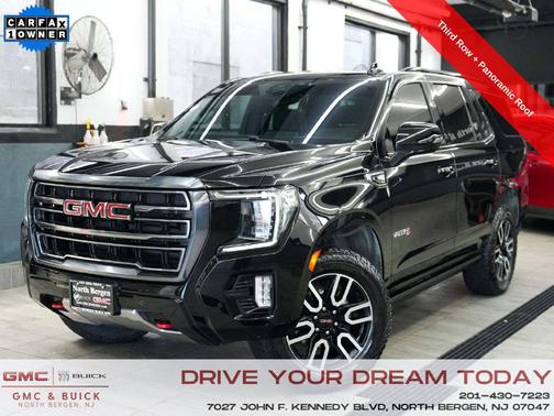 Onyx Black 2023 GMC Yukon AT4