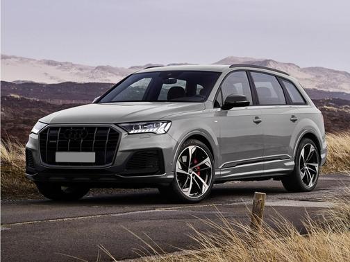 Mythos Black Metallic 2023 Audi Q7 45 Premium