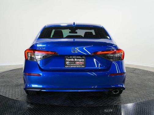 Aegean Blue Metallic 2022 Honda Civic Sport