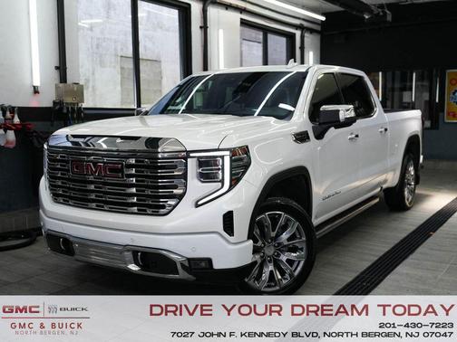 White Frost Tri-Coat 2024 GMC Sierra 1500 Denali