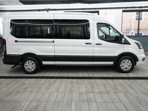 Oxford White 2025 Ford Transit-350 XLT