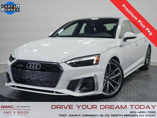 Glacier White Metallic 2023 Audi A5 45 S line Premium Plus