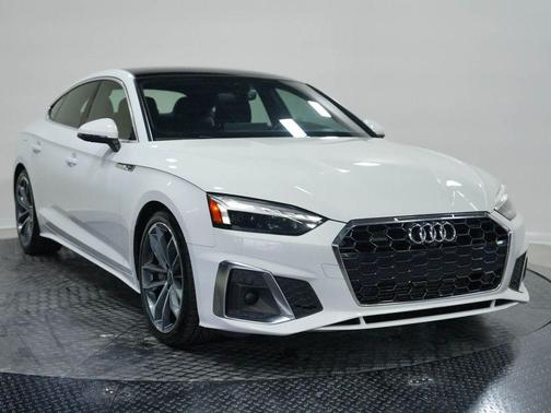 Glacier White Metallic 2023 Audi A5 45 S line Premium Plus