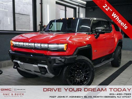 Solar Orange 2026 GMC HUMMER EV SUV 2X