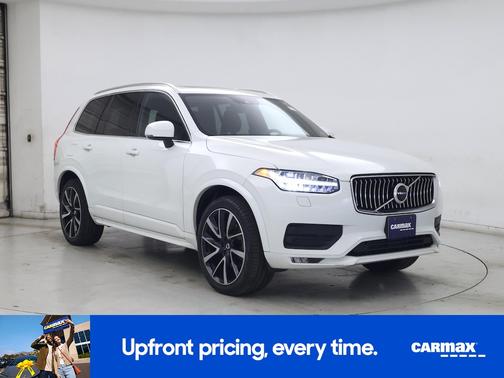 White 2020 Volvo XC90 T6 Momentum