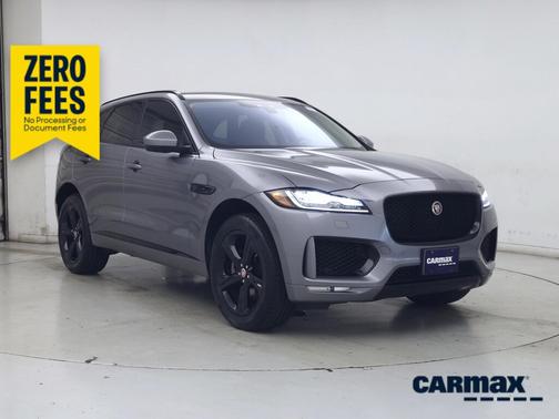 Silver 2020 Jaguar F-PACE Checkered Flag
