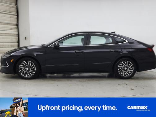 Blue 2023 Hyundai SONATA Hybrid Limited