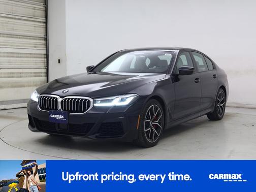 Black 2021 BMW 540 XI