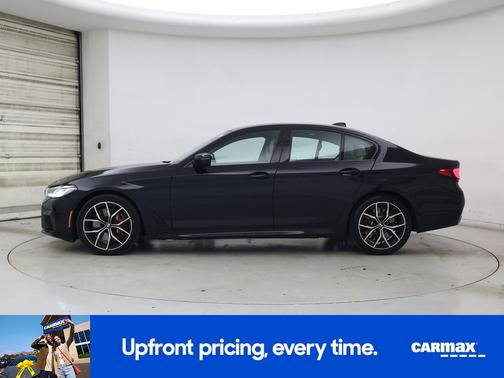 Black 2021 BMW 540 XI