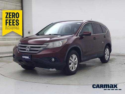 Burgundy 2014 Honda CR-V EX-L