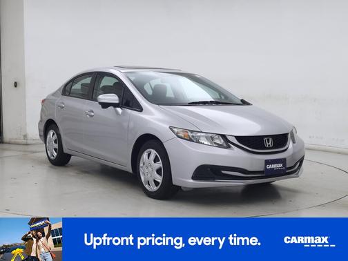 Silver 2015 Honda Civic EX