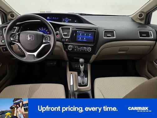 Red 2014 Honda Civic EX
