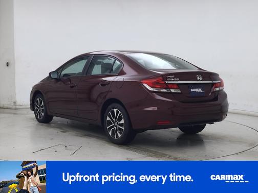 Red 2014 Honda Civic EX