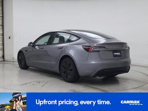 Gray 2025 Tesla Model 3 Long Range