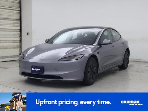 Gray 2025 Tesla Model 3 Long Range