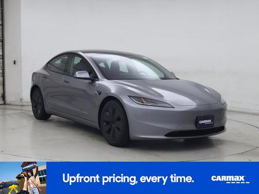 Gray 2025 Tesla Model 3 Long Range