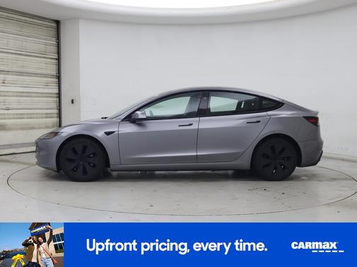 Gray 2025 Tesla Model 3 Long Range