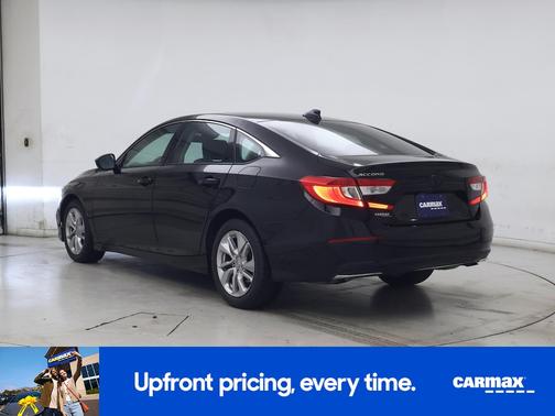 Black 2018 Honda Accord LX